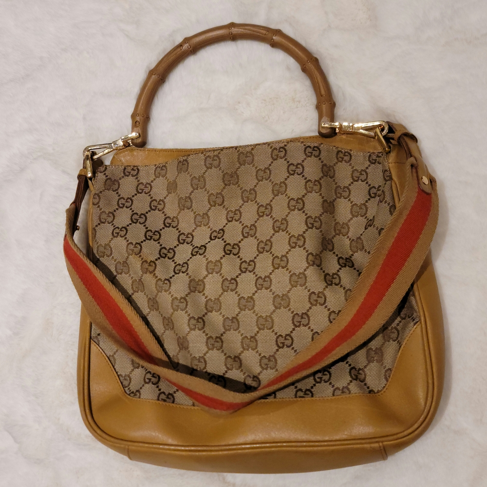 Gucci Tan and Brown Women's Bag